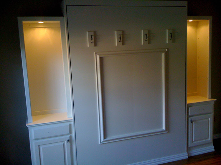 custom build murphy beds